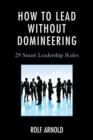 Image for How to Lead without Domineering