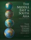 Image for The Middle East and South Asia 2014