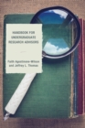 Image for Handbook for Undergraduate Research Advisors