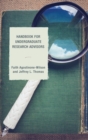 Image for Handbook for undergraduate research advisors