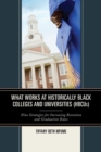 Image for What works at historically black colleges and universities (HBCUS)  : nine strategies for increasing retention and graduation rates