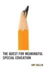 Image for The Quest for Meaningful Special Education