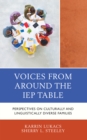 Image for Voices from around the IEP table  : perspectives on culturally and linguistically diverse families