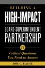 Image for Building a High-Impact Board-Superintendent Partnership