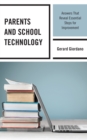 Image for Parents and school technology  : answers that reveal essential steps for improvement