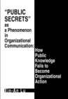 Image for Public Secrets as a Phenomenon in Organizational Communication: How Public Knowledge Fails to Become Organizational Action