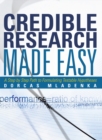Image for Credible Research Made Easy: A Step by Step Path to Formulating Testable Hypotheses