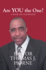 Image for Are You the One?: A Book on Leadership