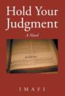 Image for Hold Your Judgment