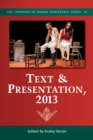 Image for Text &amp; presentation, 2013