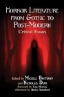 Image for Horror literature from Gothic to post-modern: critical essays
