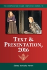 Image for Text &amp; Presentation, 2016