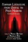Image for Horror Literature from Gothic to Post-Modern