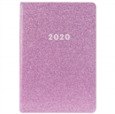Image for Purple Glitter 2020 Leatherette Planner