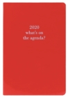 Image for Glossy Red 2020 Leatherette Planner