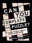 Image for Can You Complete the Puzzle? - Volume 2