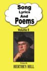 Image for Song Lyrics And Poems : Volume II