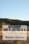 Image for Deuteronomy Book IV : Chapters 26-34: Volume 5 of Heavenly Citizens in Earthly Shoes, An Exposition of the Scriptures for Disciples and Young Christians