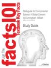 Image for Studyguide for Environmental Science : A Global Concern by Cunningham, William, ISBN 9780073383255