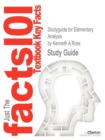 Image for Studyguide for Elementary Analysis by Ross, Kenneth A, ISBN 9780387904597