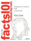 Image for Studyguide for an Invitation to Health by Hales, Dianne, ISBN 9781111827007