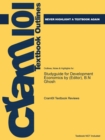 Image for Studyguide for Development Economics by (Editor), B.N Ghosh