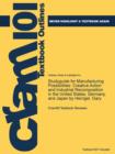 Image for Studyguide for Manufacturing Possibilities : Creative Action and Industrial Recomposition in the United States, Germany, and Japan by Herrigel, Gary