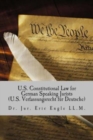 Image for U.S. Constitutional Law for German Speaking Jurists