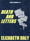 Image for Death and Letters