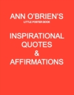 Image for Ann O&#39;Brien&#39;s Inspirational Quotes And Affirmations