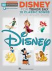 Image for Disney - 10 Classic Songs : Easy Instrumental Play-Along - Tenor Saxophone