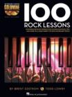 Image for 100 Rock Lessons : Keyboard Lesson Goldmine Series