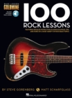 Image for 100 Rock Lessons : Bass Lesson Goldmine Series