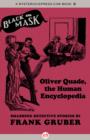 Image for Oliver Quade, the Human Encyclopedia: Smashing Detective Stories