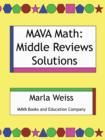 Image for MAVA Math : Middle Reviews Solutions