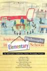 Image for Implementing Philosophy in Elementary Schools : The Washington Elementary School Philosophy Project