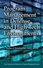Image for Program management in defense and high tech environments