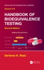 Image for Handbook of bioequivalence testing : 171