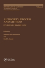 Image for Authority, process and method: studies in Jewish law