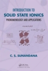 Image for Introduction to Solid State Ionics