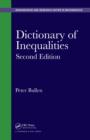 Image for Dictionary of inequalities