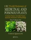 Image for CRC world dictionary of medicinal and poisonous plants