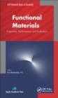 Image for Functional materials: properties, performance, and evaluation