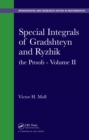 Image for Special integrals of Gradshetyn and Ryzhik.: (The proofs.)