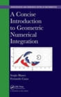 Image for A Concise Introduction to Geometric Numerical Integration