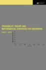 Image for Probability theory and statistical methods for engineers