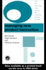 Image for Managing new product innovation