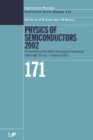 Image for Physics of semiconductors 2002: proceedings of the 26th International Conference on the Physics of Semiconductors held in Edinburgh, UK, 29 July-2 August 2002