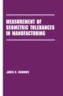 Image for Measurement of geometric tolerances in manufacturing : 52