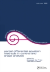 Image for Partial differential equation methods in control and shape analysis